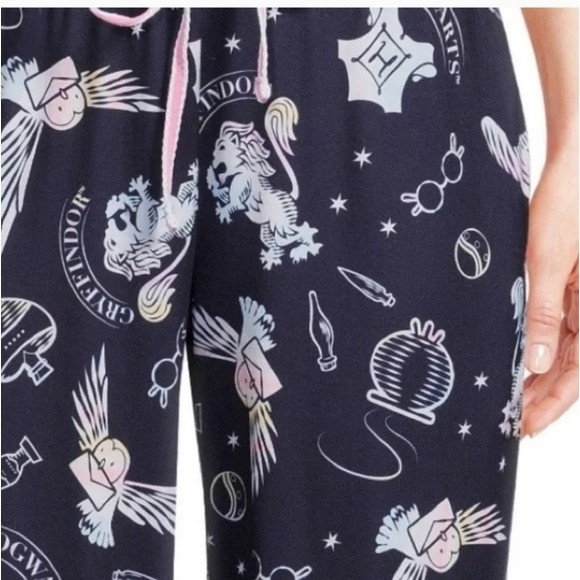 Harry Potter Sleepwear Joggers WOMEN'S Size 3X (22W-24W) WITH POCKETS - Picture 2 of 10